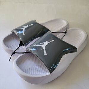 Air Jordan Franchise slides sandals mens size 13 Gray